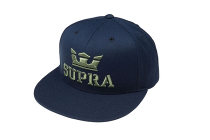 Supra Accessories ABOVE SNAP Hats Navy | US-19260